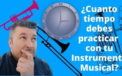 ¿Cuanto tiempo debes practicar con tu instrumento en nivel Inicial, Medio y Avanzado?