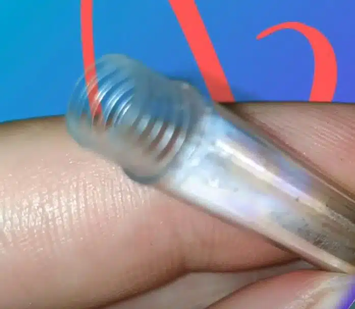 caña de bolígrafo con roscas