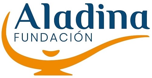 LOGO FUNDACION ALADINA 2021 convenio fundacion aladina vientometaleros
